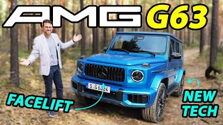 Mercedes GClass facelift REVIEW 2025 G63 AMG vs G500 G550 [upl. by Perni178]