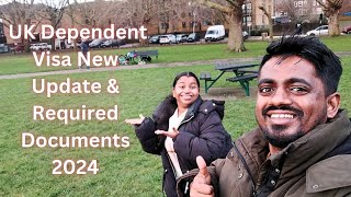 Documents Required for UK DEPENDENT VISA  New Update 2024 🔴 [upl. by Anica]