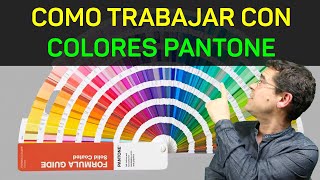 Como trabajar con COLORES PANTONE desde el DISEÑO GRÁFICO hasta la IMPRESIÓN [upl. by Acirat]