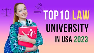 Top 10 Law Universities in America [upl. by Ibmab]