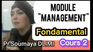 Cours 2quot Module Management Fondamental TOUS LES ENSEMBLES Pr Soumaya DLIMI [upl. by Cass]