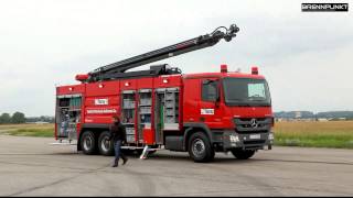 Rosenbauer2014  Eröffnung Werk II und neue Fahrzeuge 2  2 [upl. by Rockey541]