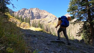 Solo Hike to Upper South Colony Lake Colorado  4K UHD [upl. by Enaenaj]