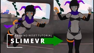 SlimeVR Keybind Reset Tutorial [upl. by Giah374]