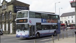 Trains amp Buses at Lowestoft  June 2017 [upl. by Nepets37]