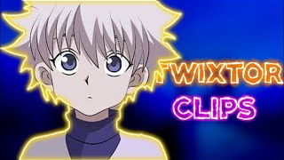 soft happy killua scenes twixtored [upl. by Ullyot]