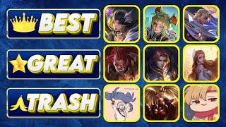 The quotOfficialquot Mobile Legends TIER LIST  1847 January  February 2024 [upl. by Yengac]