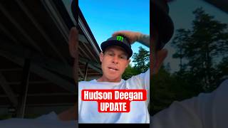 Hudson Deegan UPDATE  Broken Back crash [upl. by Alessandra133]