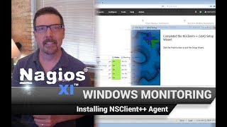 Installing NSClient Agent on a Windows Server  Windows Monitoring with Nagios XI [upl. by Brodench]