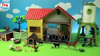 Schleich Farm Animals Playsets  Fun Animal Toys For Kids [upl. by Inilam]