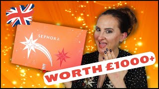 SEPHORA UK ADVENT CALENDAR UNBOXING 2023 [upl. by Nnairb]