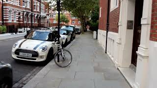 beautiful Chelsea summer time walk to Sloane SQ pt1 Chelsealife Londonwalk london Chelsea [upl. by Esinereb]