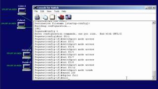 VLANs Implementing Layer 3 Packet Switching  2950 Switches [upl. by Ellehcirt]