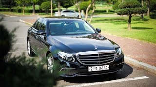 벤츠 신형 E클래스W213 익스클루시브 시승기  BENZ E class [upl. by Cailean183]