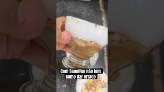 Torta de banoffeebanana em taças 1001dks receitas novoprofessor asmr [upl. by Nnaael]