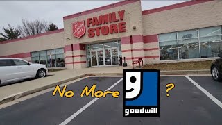 No More Goodwill  Shop Along With Me  Salvation Army Thrift Store [upl. by Naashom]