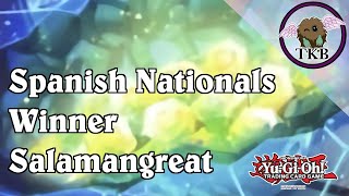 1st Place  Eike Fecht  Salamangreat  WCQ Spanish Nationals 2019  May 2019 Deck Profile [upl. by Whitver]