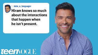 Riverdales Mark Consuelos Reacts to Riverdale Fan Theories  Teen Vogue [upl. by Lledrac176]