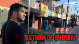 URGENTE Crime organizado ordenou o fechamento do comércio em Fortaleza 🚨 [upl. by Zehc]