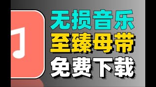 无损音乐下载神器，音质支持至臻母带，第二款支持导入歌单批量下载免费下载聆听超清MV下载 [upl. by Jerold]