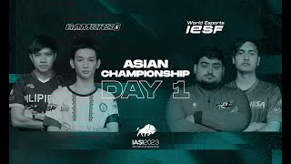 FIL IESF World Esports Championship 2023  Asia amp Oceana Qualifier  DAY 1 [upl. by Stalk]