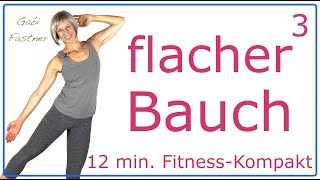 3🔹12 min für den flachen Bauch  ohne Geräte im Stehen [upl. by Courtenay245]