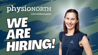 Join the Physionorth Team – Were Hiring Physiotherapists and Remedial Massage Therapists [upl. by Asiluy19]