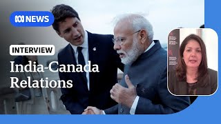 How significant is the breakdown in IndiaCanada relations  ABC NEWS [upl. by Llerdnad]