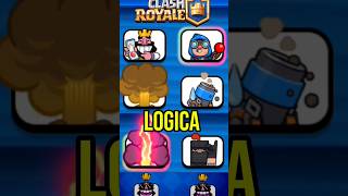 EMOTES DE CLASH ROYALE CON LÓGICA clahsroyale humor entertainment viral [upl. by Nahtanaj]