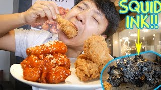 Korean FRIED CHICKEN KFC Tour of Seoul South Korea [upl. by Ahsil456]