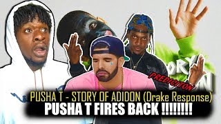 Pusha T  Story Of Adidon DRAKE DISS RESPONSE REACTION [upl. by Hertzfeld]