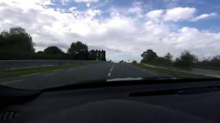 Audi RS3 Crash On 250 Kmh [upl. by Saraann802]