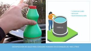 Noticias UPLA ¿Cómo desinfedtar el agua para su consumo [upl. by Pyotr52]