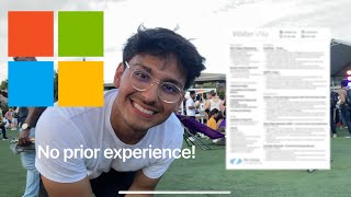 El Resume that got me into Microsoft Explore [upl. by Ongineb]