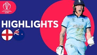 England Win CWC After Super Over  England vs New Zealand  Highlights  ICC Cricket World Cup 2019 [upl. by Ytiak243]