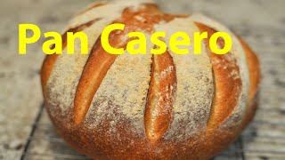 Receta de Pan Casero paso a paso [upl. by Ailedo]