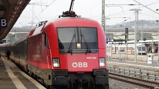 TonleiterAusfahrt EC 113 mit ÖBBTaurus 1016 003 und 1016 018 [upl. by Seek101]