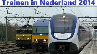 Treinen in Nederland 2014  Trains in the Netherlands 2014 [upl. by Anifad]