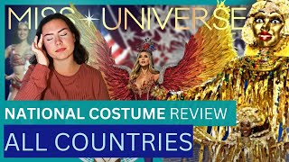 REVIEW Miss Universe 2022 NATIONAL COSTUME Competition All Contestants [upl. by Greg]