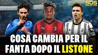 📝 Cosa cambia al FANTACALCIO dopo luscita del LISTONE e dello SWITCH [upl. by Aihsilef]