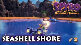 Seashell Shore  Spyro Year of the Dragon Reignited 100 Guide [upl. by Ylaek701]