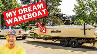 Buying My Dream Wake Boat  Malibu Wakesetter 23 MXZ [upl. by Fregger]