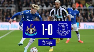 NEWCASTLE 10 EVERTON  Premier League highlights [upl. by Nivag]