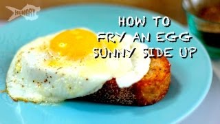 How To Fry an Egg Sunny Side Up [upl. by Suirtemed]