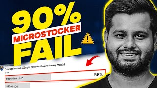 Why Fail 90 Microstocker  How to Achieve Passive Income Success Microstock Mistakes [upl. by Jazmin156]