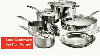 Best Value Cookware Set Tramontina TriPly Clad Cookware Set [upl. by Aruasi]