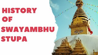 History of Swayambhunath stupa  Nepali stories [upl. by Willard]