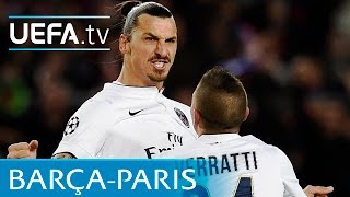 Barcelona v Paris SaintGermain UEFA Champions League highlights [upl. by Oates]