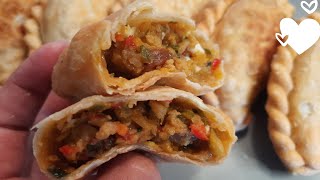 EMPANADAS VEGETARIANAS  receta fácil [upl. by Enimisaj906]