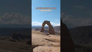 Delicate Arch archesnationalpark utah delicatearch hike moab travel usa hiking shorts [upl. by Oribelle926]